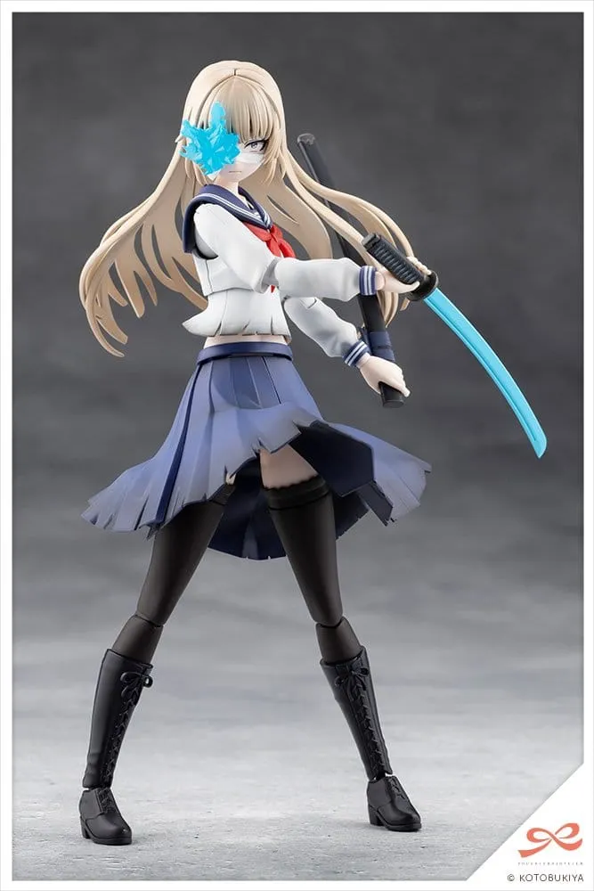 Sousai Shojo Teien Plastic Model 1/10 Kuon Yakushiji Maria Kagaribi Damage Ver. School Girl Emulation 16 cm